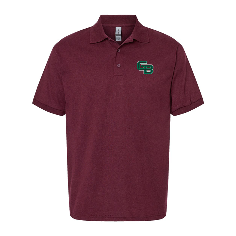 Men's  Wisconsin Green Bay Phoenix Gildan Dry Blend Jersey Polo